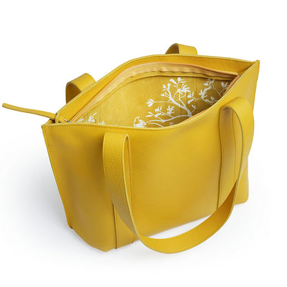 Bag, Family Tree, Yellow