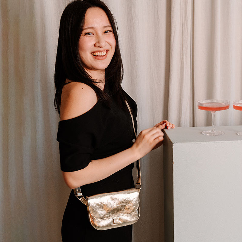 Bag, Little Fox, Gold