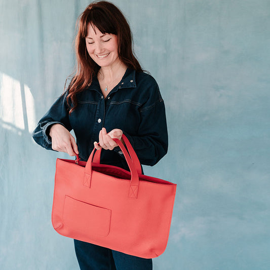 Bag, Elephant Joke, Coral