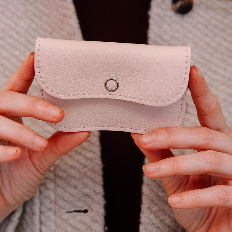 Wallet, Mini Me, Powder Pink
