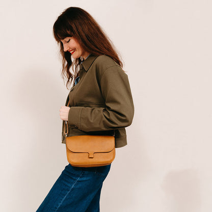 Bag, Wild Swan, Cognac used look