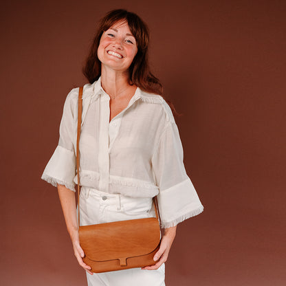 Bag, Wish Tree, Cognac used look