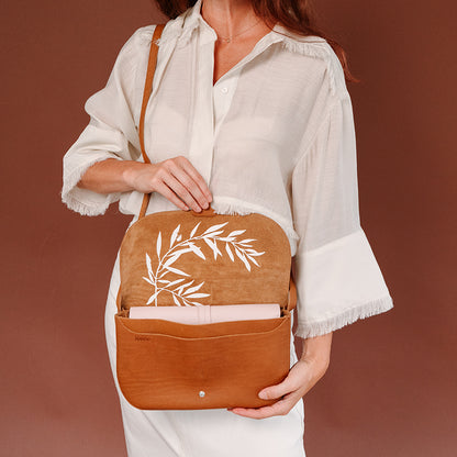 Bag, Wish Tree, Cognac used look