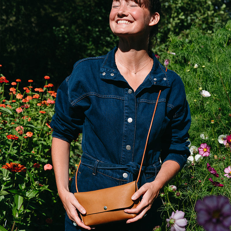 Bag, Secret Garden, Cognac used look