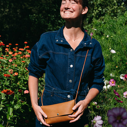 Bag, Secret Garden, Cognac used look
