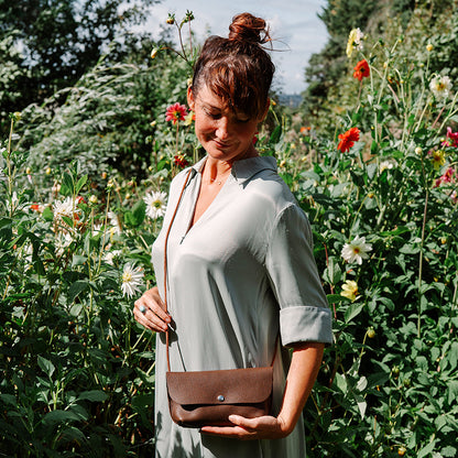 Bag, Secret Garden, Dark Brown used look