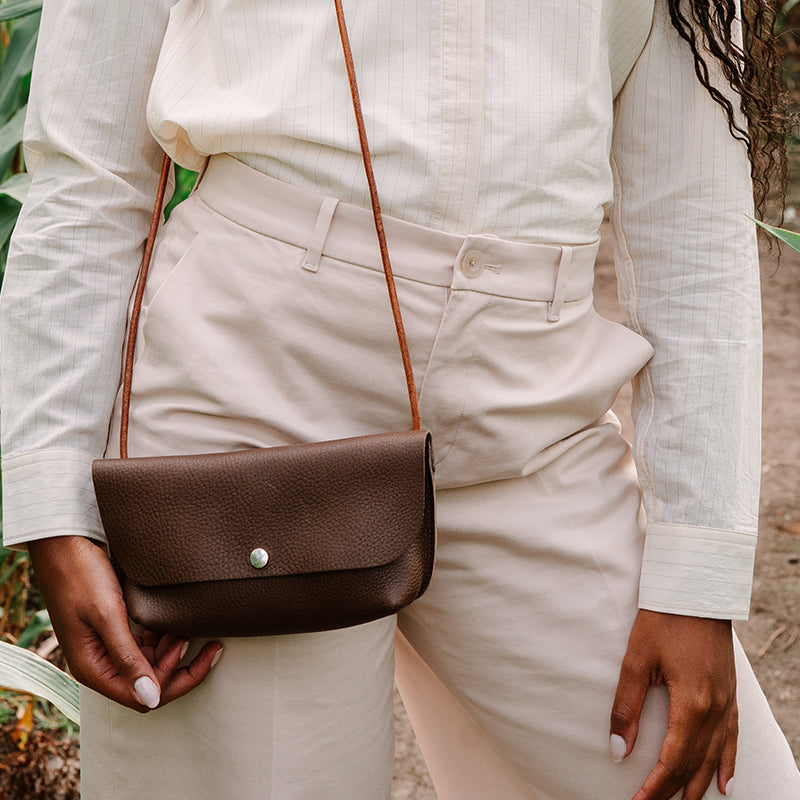 Bag, Secret Garden, Dark Brown used look