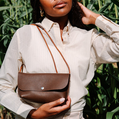 Bag, Secret Garden, Dark Brown used look