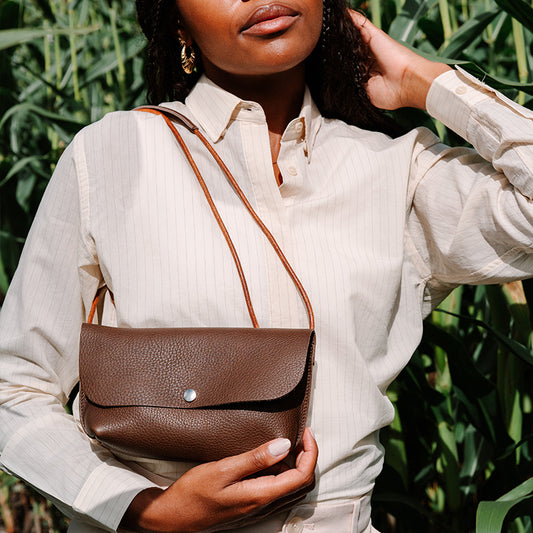 Bag, Secret Garden, Dark Brown used look