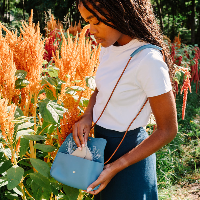 Bag, Secret Garden, Painters Blue