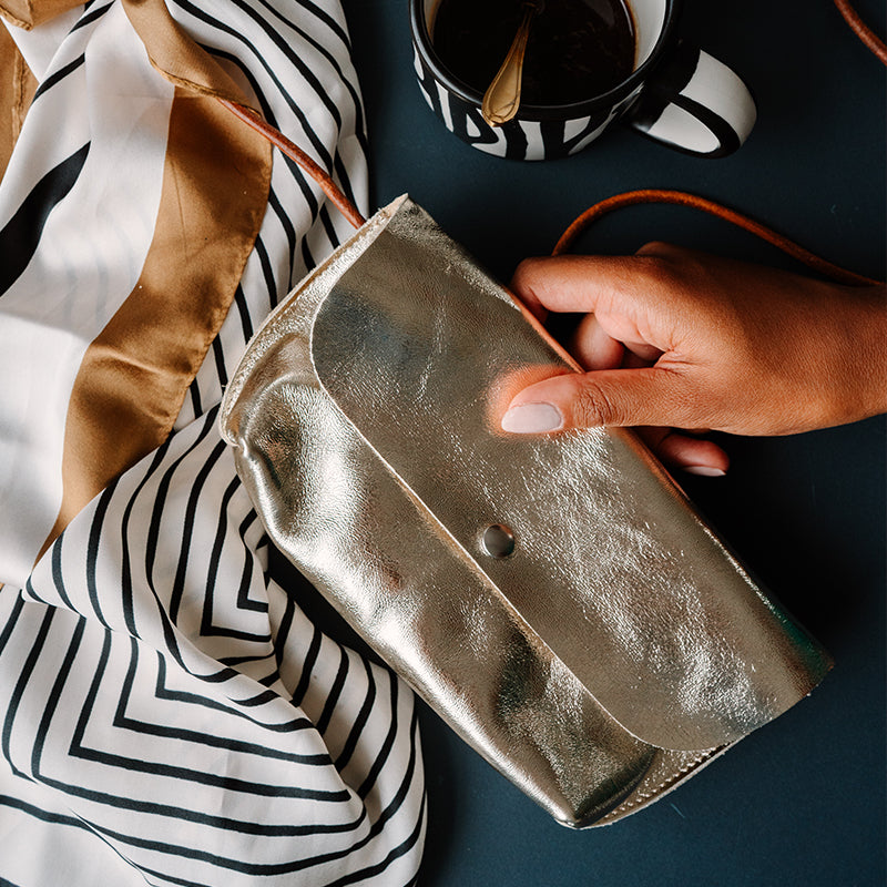 Bag, Secret Garden, Gold