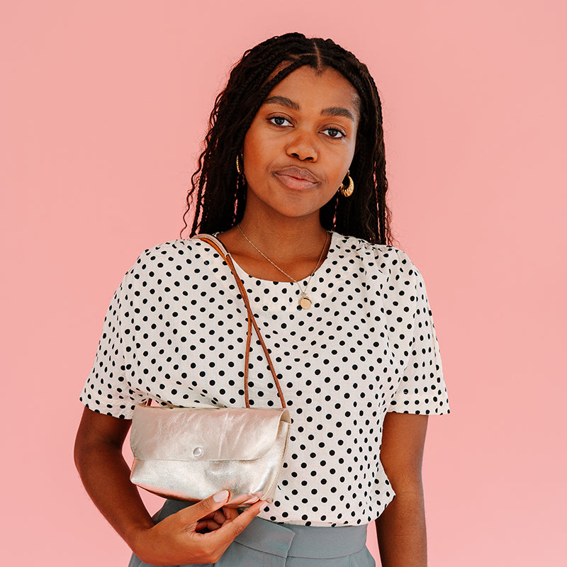 Bag, Secret Garden, Gold