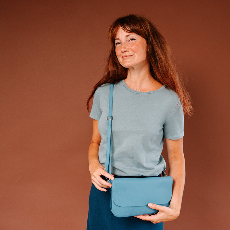 Bag, Double Up, Painters Blue