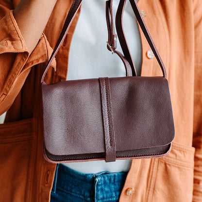 Bag, Lunch Break, Aubergine