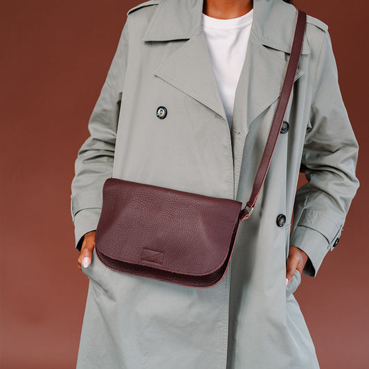 Bag, Lazy Boy, Aubergine