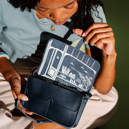 Bag, Lunch Break, Ink Blue