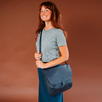 Shoulder bag, Back Yard, Ink Blue