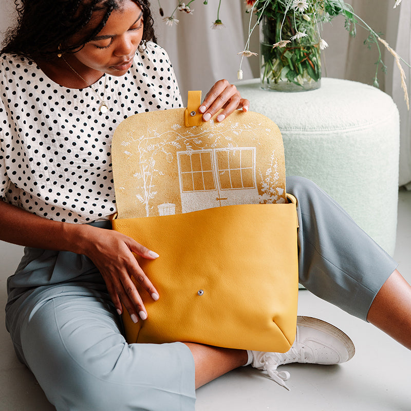 Shoulder bag, Back Yard, Yellow