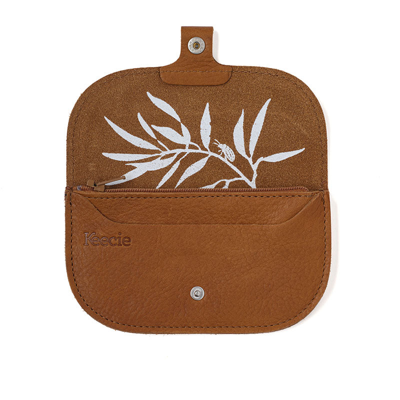 Wallet, Bless You, Cognac used look