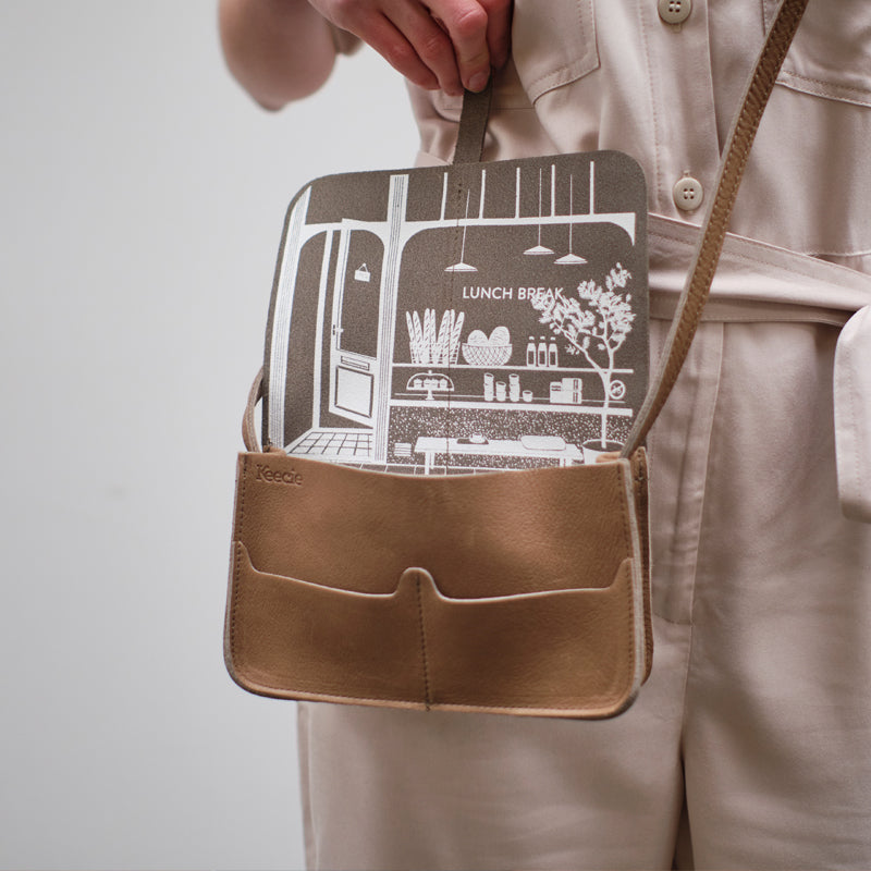 Bag, Lunch Break, Moss used look