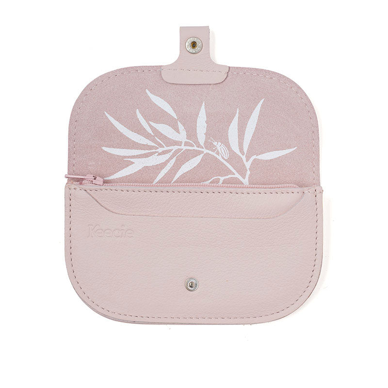 Wallet, Bless You, Powder Pink