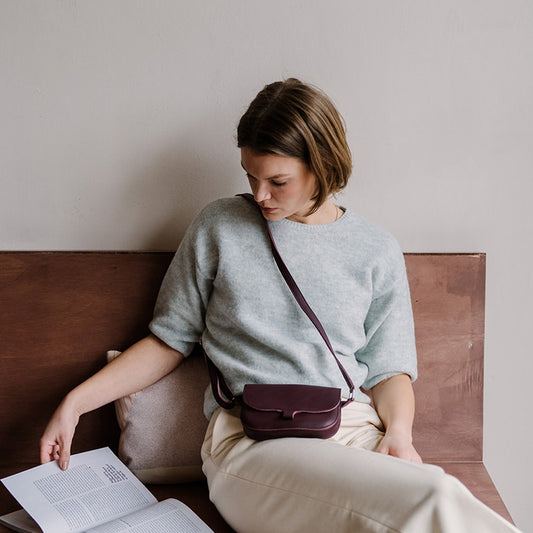 Bag, Little Fox, Aubergine