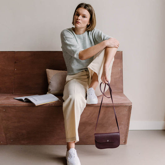 Bag, Cat Chase, Aubergine