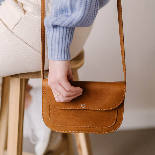 Bag, Cat Chase, Cognac used look