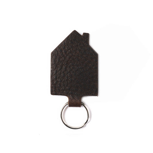 Keyring, Good House Keeper, Dark Brown used look