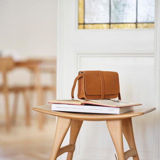 Bag, Lunch Break, Cognac used look