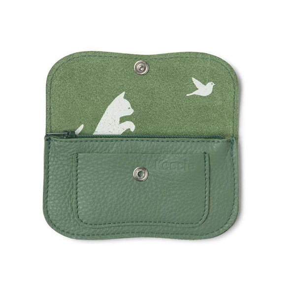Wallet, Cat Chase Small, Forest