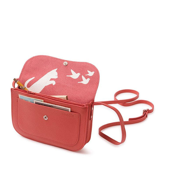 Bag, Cat Chase, Coral